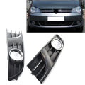2X Front Bumper Fog Light Covers for VW Polo (2011–2013)