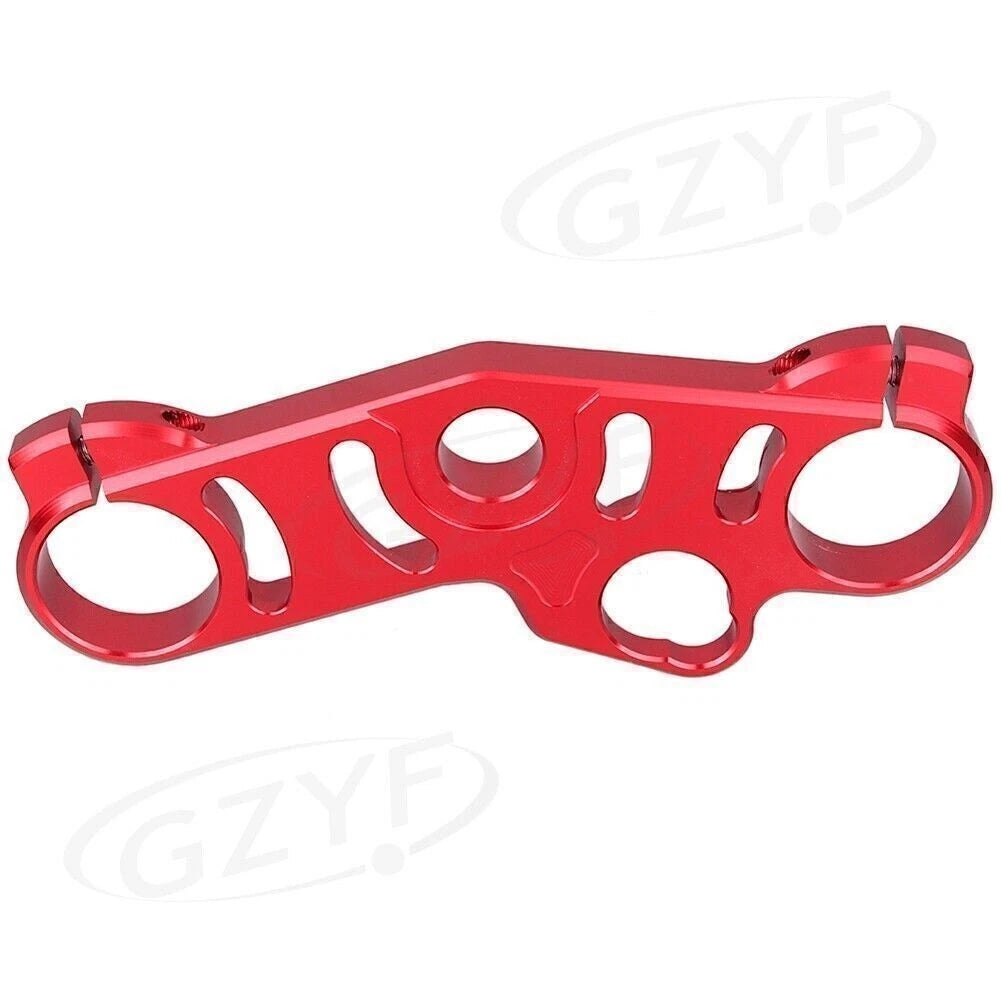 Upper Top Clamp Triple Tree for Suzuki GSXR600/750 (2006–2009) & GSXR1000 (2007–2008) - Red