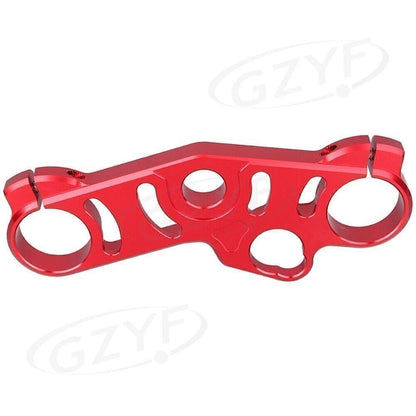 Upper Top Clamp Triple Tree for Suzuki GSXR600/750 (2006–2009) & GSXR1000 (2007–2008) - Red