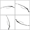 Windshield Wiper Arm Front Left for Dodge Freightliner Sprinter 2500 3500 (2002–2018)