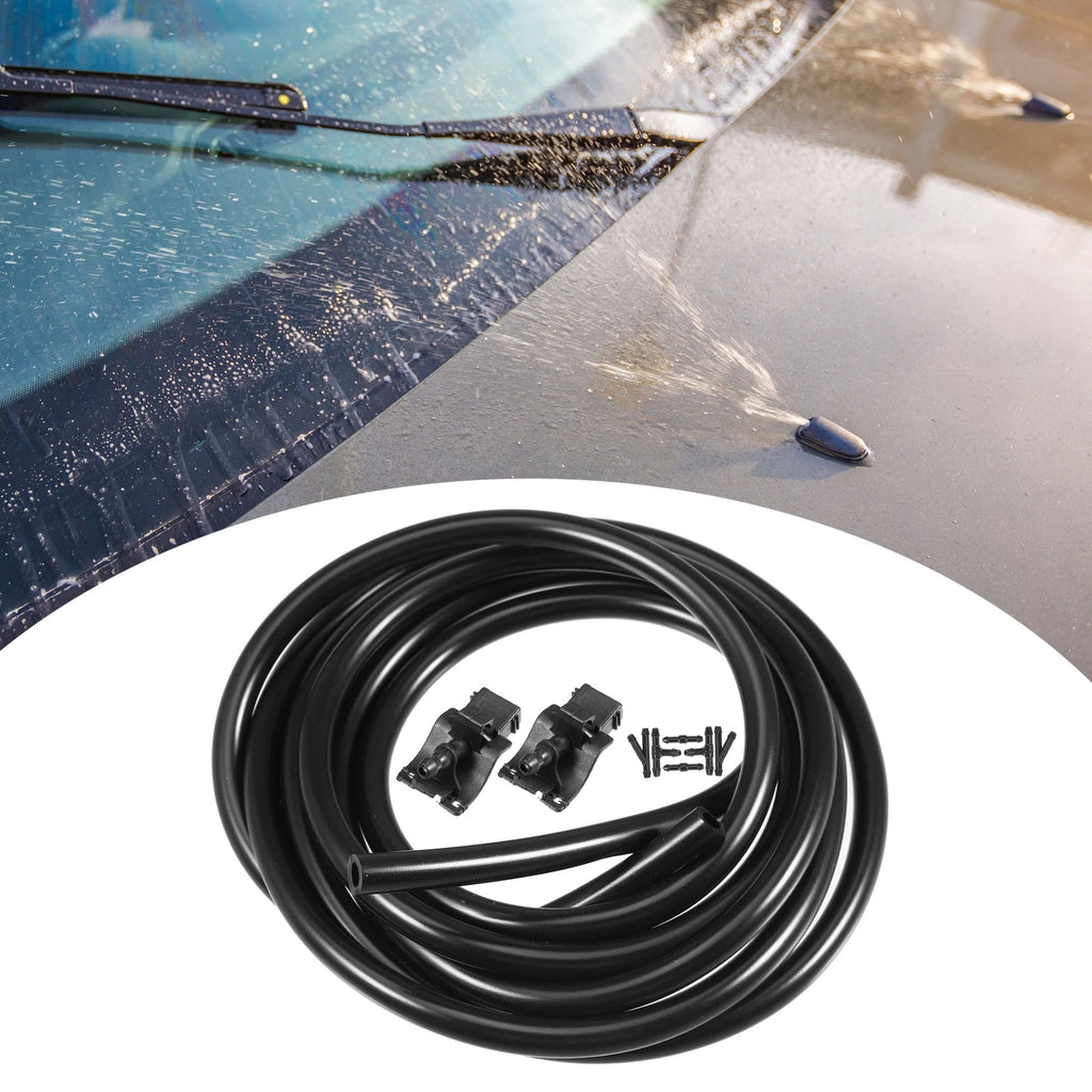 Front Windshield Washer Nozzles Set with 2m Hose for Toyota Camry (2005–2015)