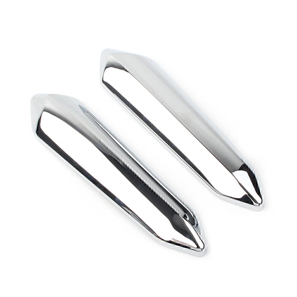 Pair Chrome Windshield Strut Covers for Honda Goldwing GL1800 (2018–2023)