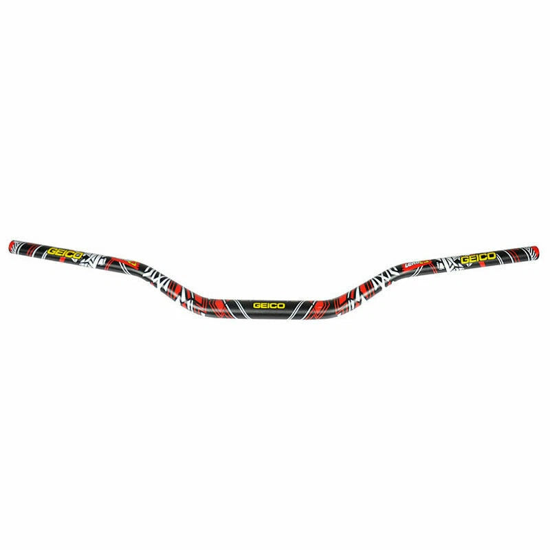 Black Handlebar with Grips for Dirt Pit Bike (28mm, 1-1/8")