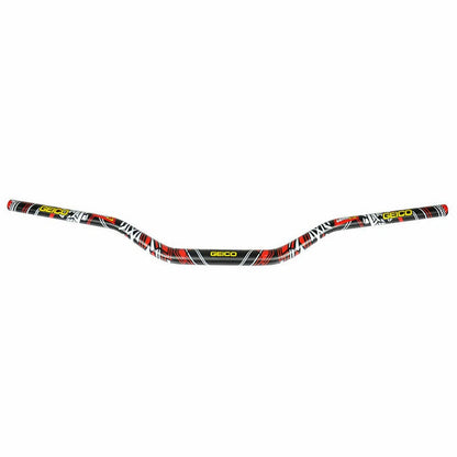 Black Handlebar with Grips for Dirt Pit Bike (28mm, 1-1/8")