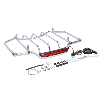Trunk Luggage Rack with LED Light for Harley Touring Electra Glide (1993–2013)