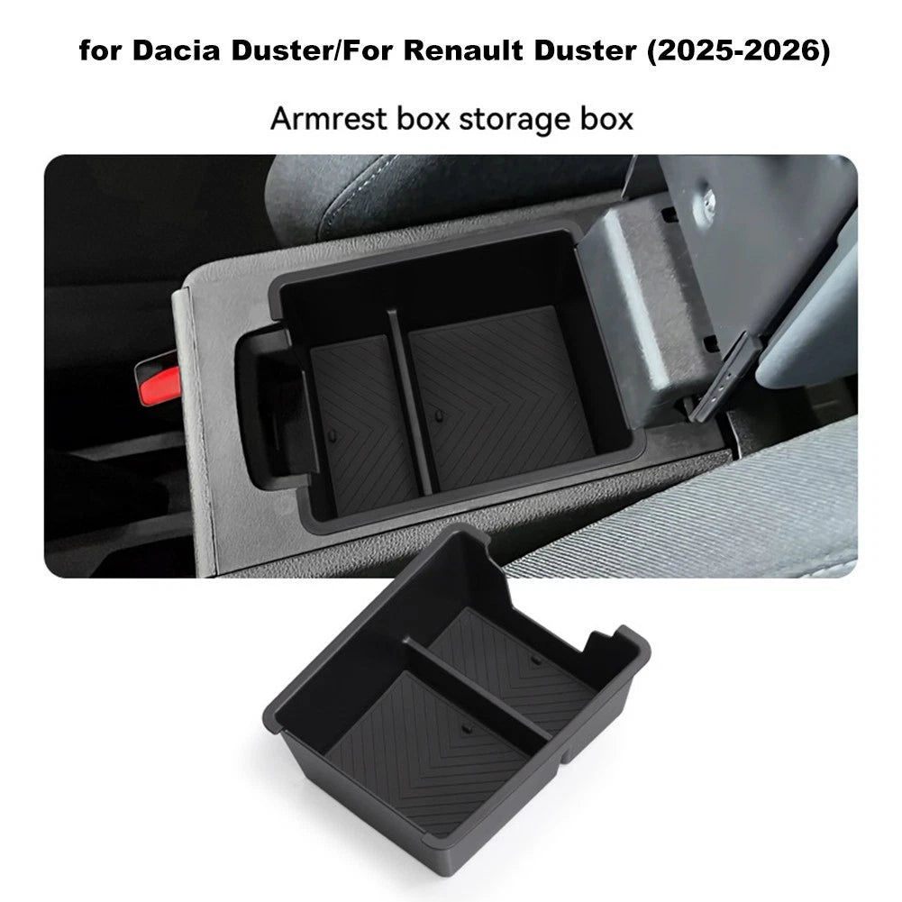 Console Organizer Armrest Storage Box for