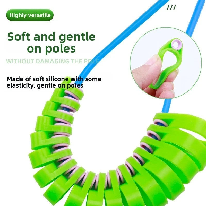 Soft Silicone Line Guide Rings for Fishing Rods (7pcs to 25pcs)