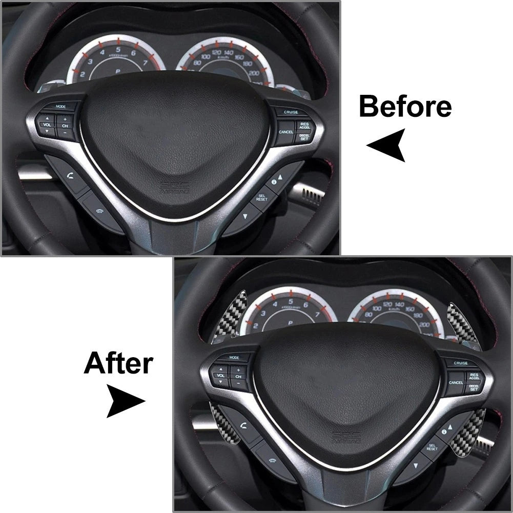Steering Wheel Shifter Paddle Extensions for Honda Acura MDX ILX (2013–2021)