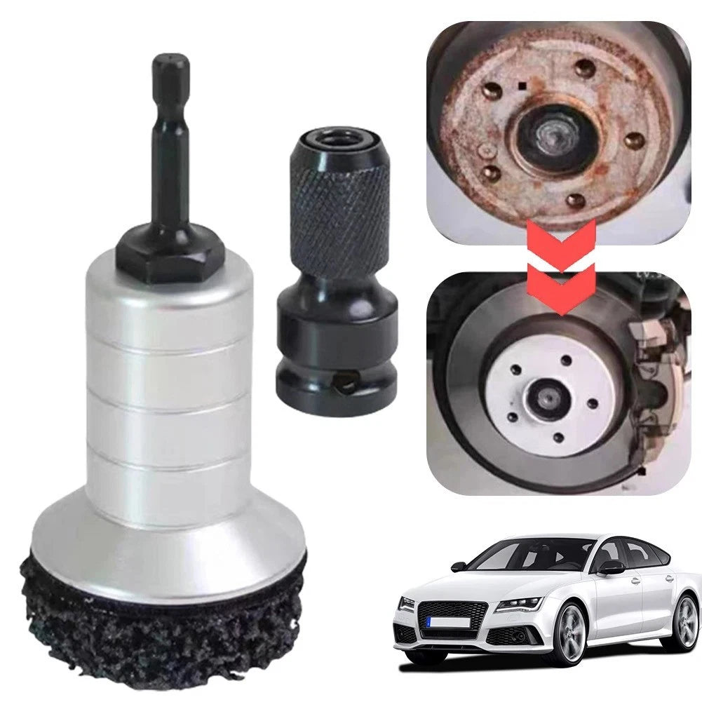 Multi Purpose Rust Removal Tool for Car Wheel with Drill Connection