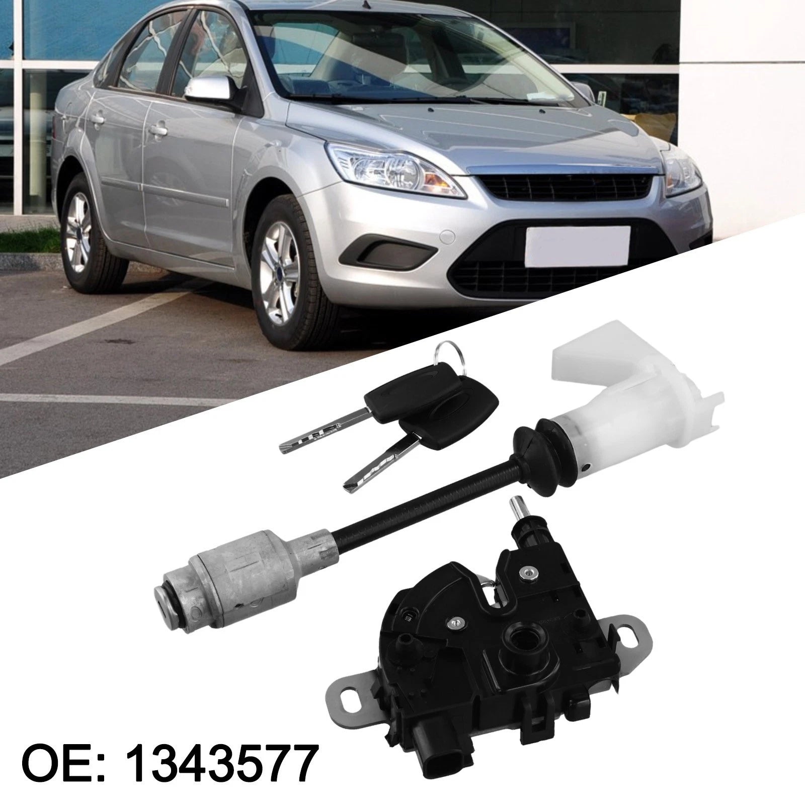 Bonnet Release Lock Repair Kit for Ford Focus MK2 (2005–2011)