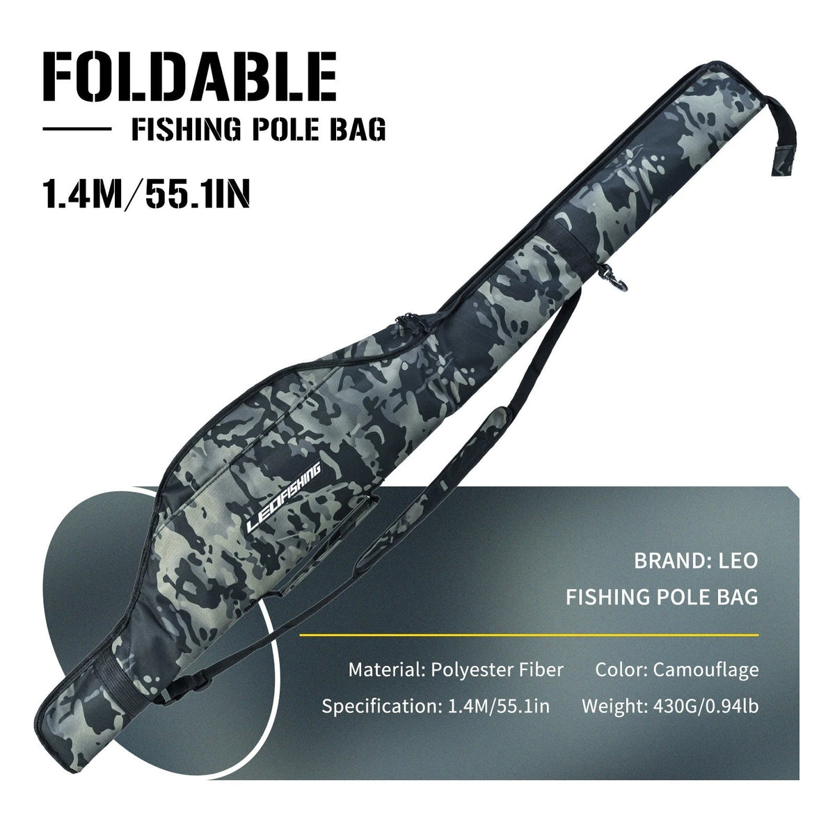 Waterproof Fishing Gear Organizer for Adjustable Shoulder Straps (2010–2023)