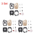 Set of 3 Carburetor Kits for Honda CG260 CG330 (43CC 52CC) 40-5/44F-5