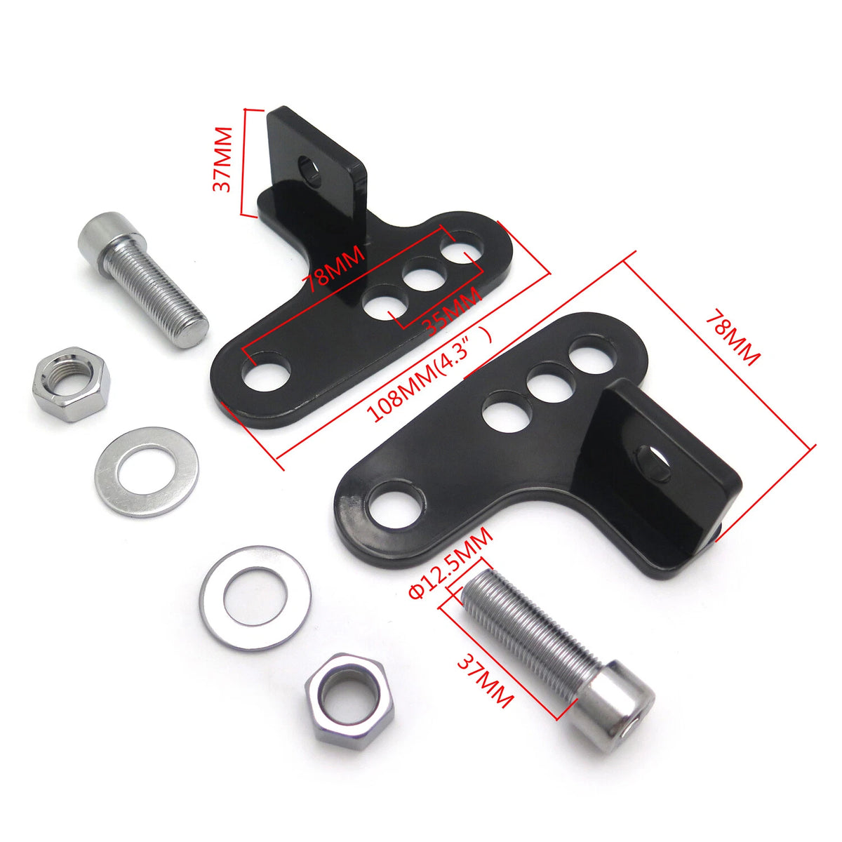 Adjustable Rear Lowering Kit 1"-3" for Harley Sportster (2000–2015)