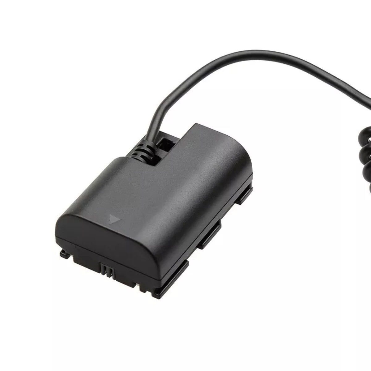 Decoded LP-E6 Dummy Battery DR-E6 DC Coupler for Canon 5D4 7D2 70D R5 R6 (2016–2023)