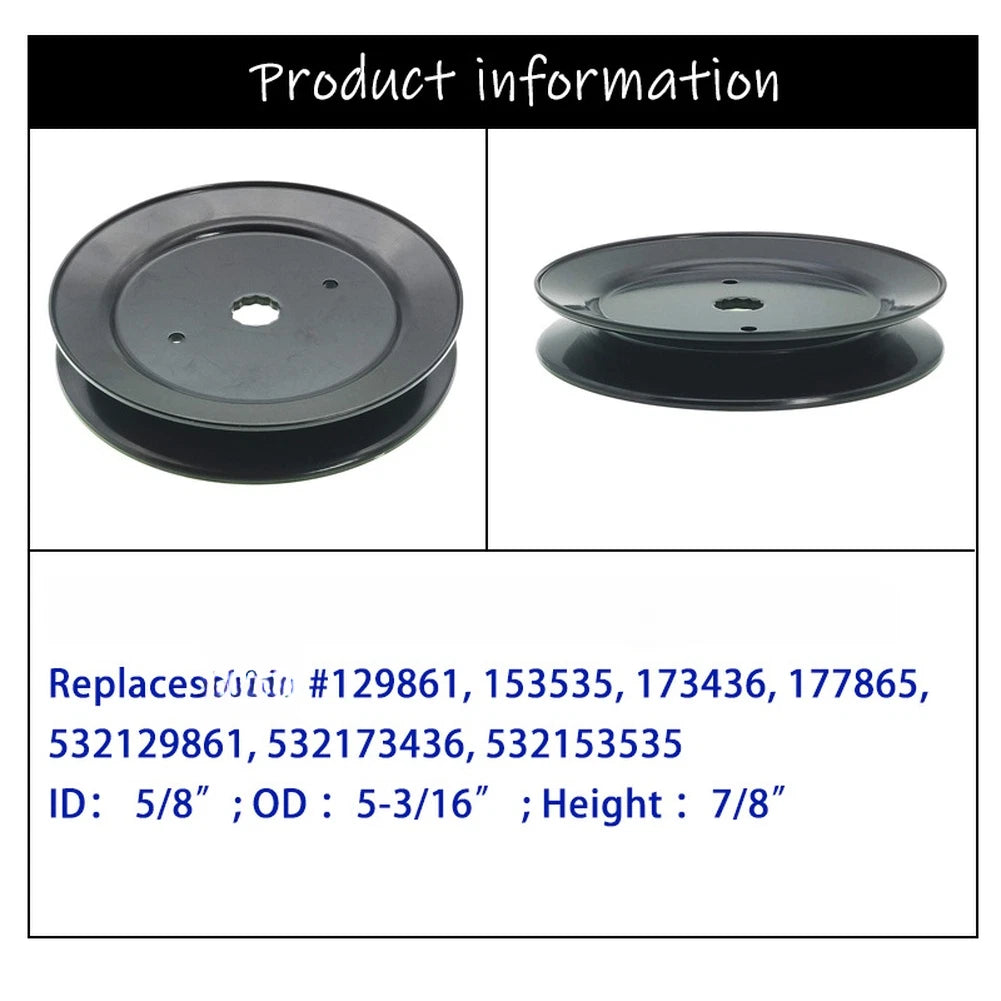 Spindle Pulley for Lawn Mower (Replacement)