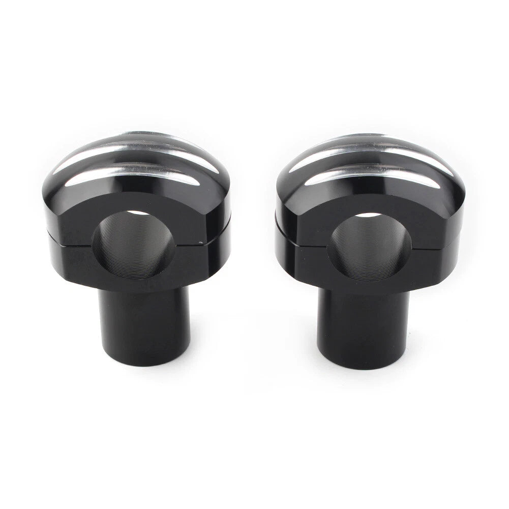 25mm Handlebar Risers Clamp Mounts for Harley Fatboy