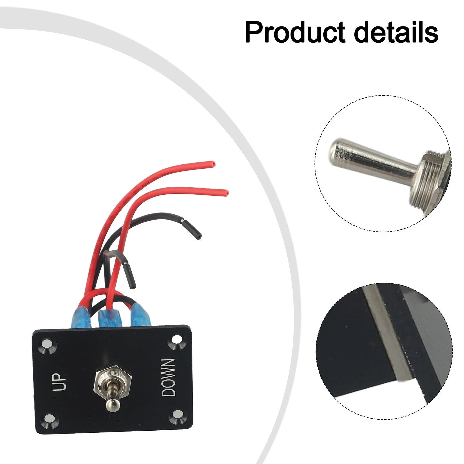 3 Position Toggle Switch 6 Pin for Reliable Reverse Polarity Switching
