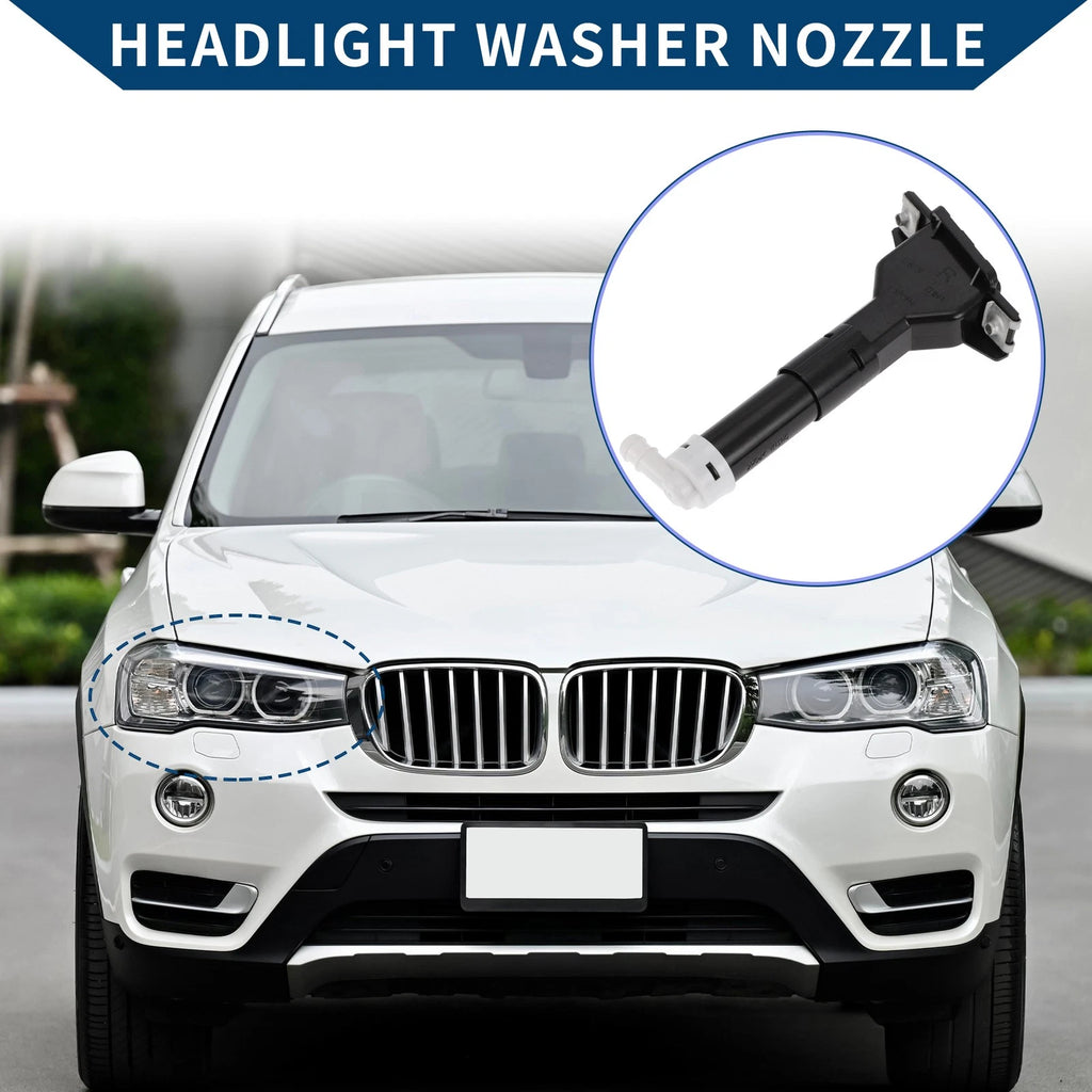 Front Passenger Side Headlight Washer Nozzle Replacement for Honda Civic (2005–2011)
