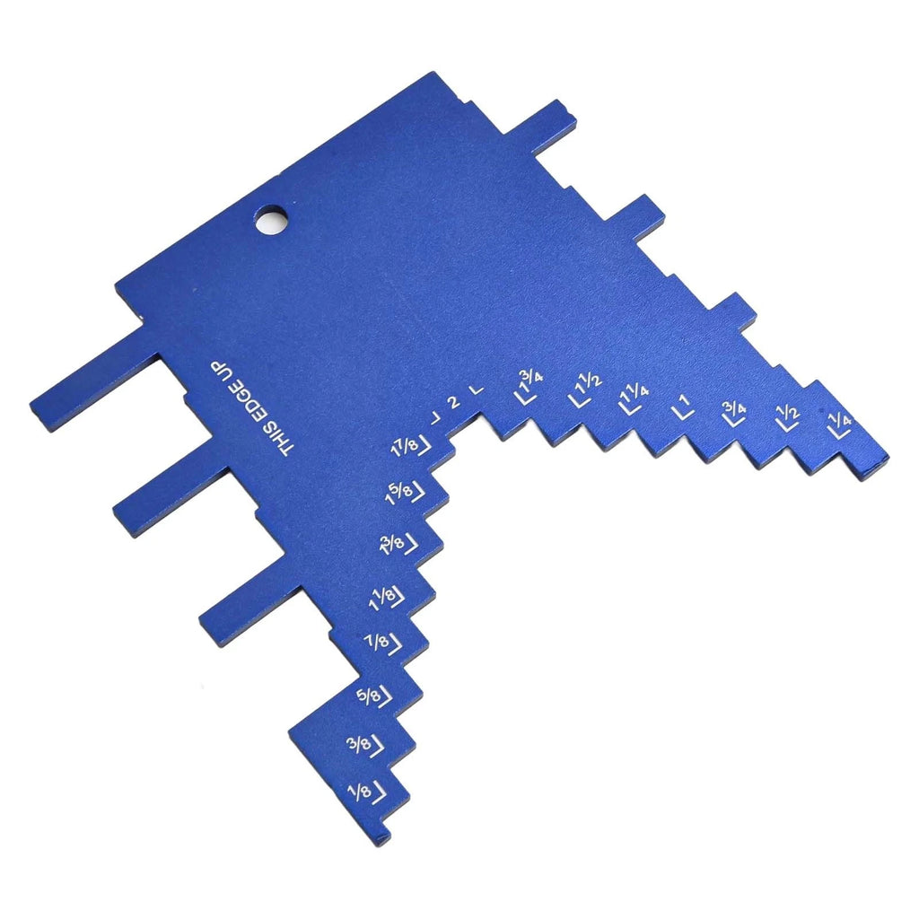 Step Depth Gauge for Router and Table Saw Setup