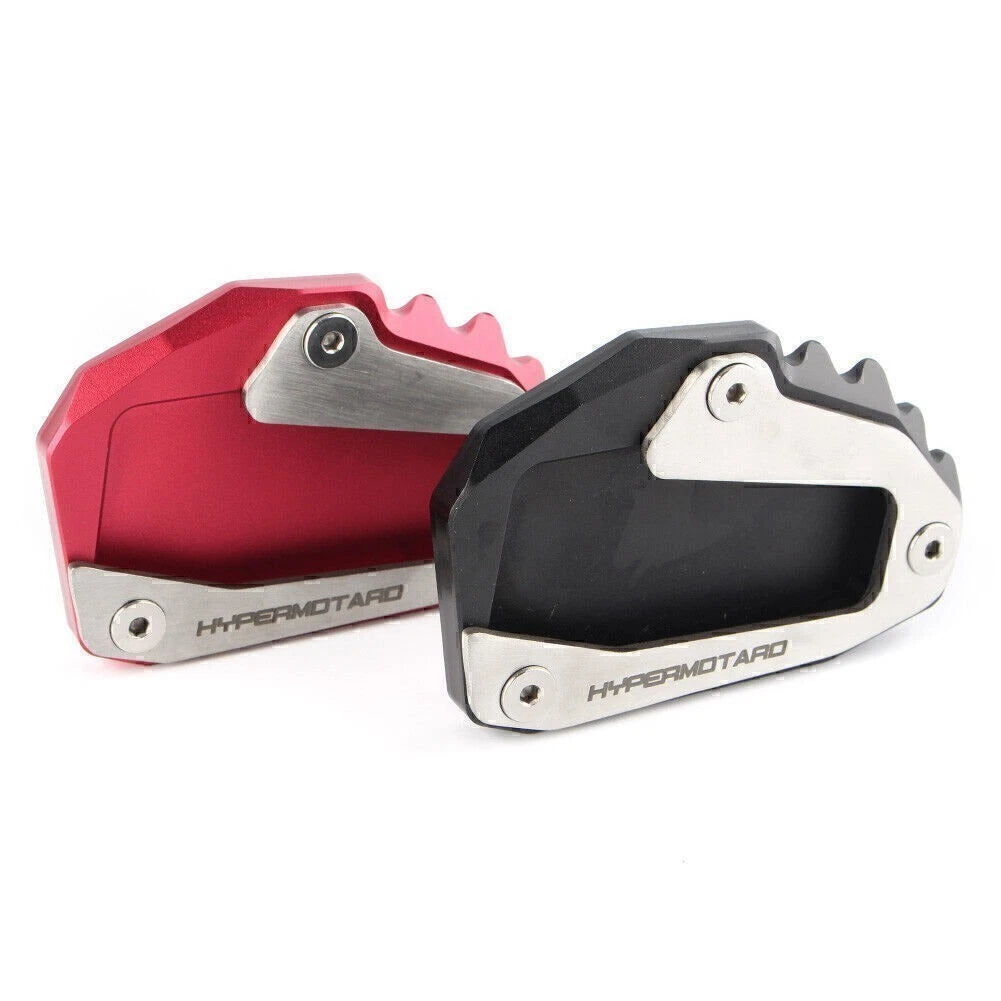 Side Kick Stand Extension Plate Pad for Ducati Hypermotard 821 (2013–2017)