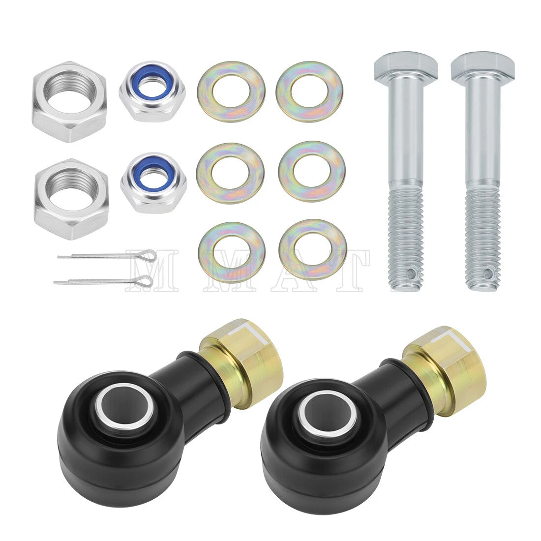 2X Outer Tie Rod End Kits for Polaris RZR 900 800 570 (2008–2014)