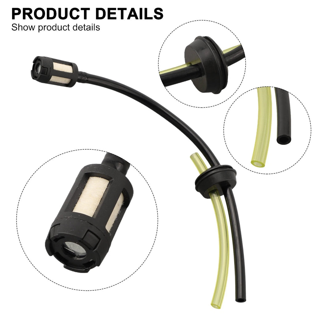 Complete Fuel Line Solution for - Petrol Hose, Filter, Grommet