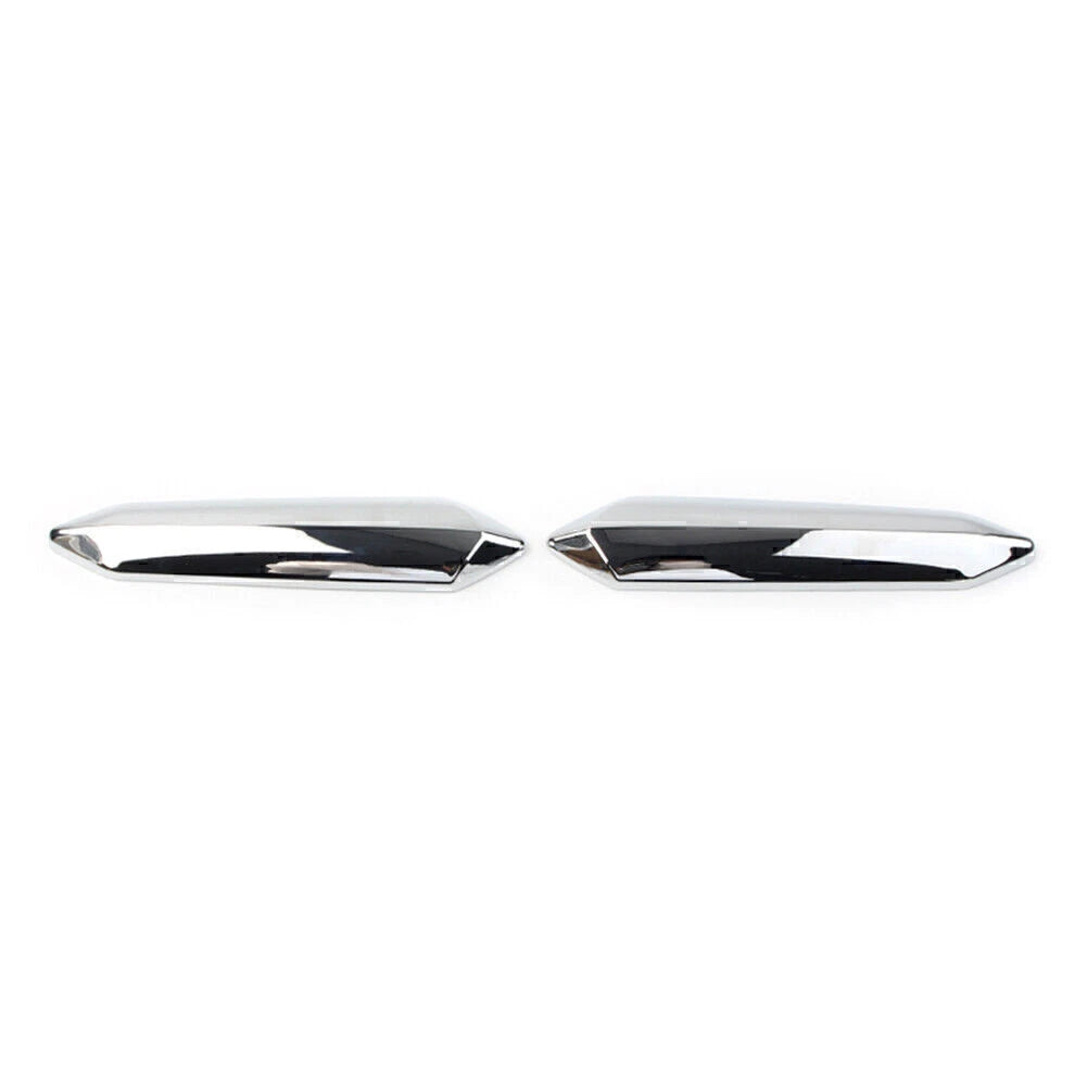 2pcs Windshield Windscreen Strut Covers Fit Honda Goldwing GL1800 2018-up Chrome