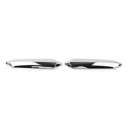 2pcs Windshield Windscreen Strut Covers Fit Honda Goldwing GL1800 2018-up Chrome