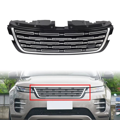 Front Bumper Grille for Land Rover Range Rover Evoque (2023–2023) Silver