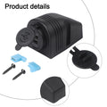 Waterproof USB Socket for Campervan & Caravan (Twin Ports)