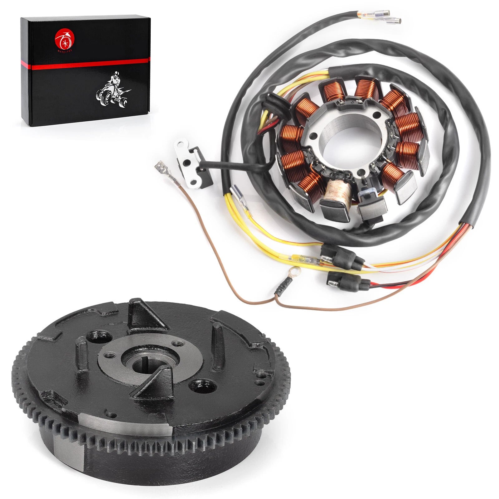 Stator & Flywheel Rotor for Polaris Ranger 500 6x6 (2000–2001) 3086984 3087166