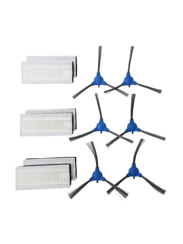 Replacement Kit for Coredy Robot Vacuum (12 Pieces)