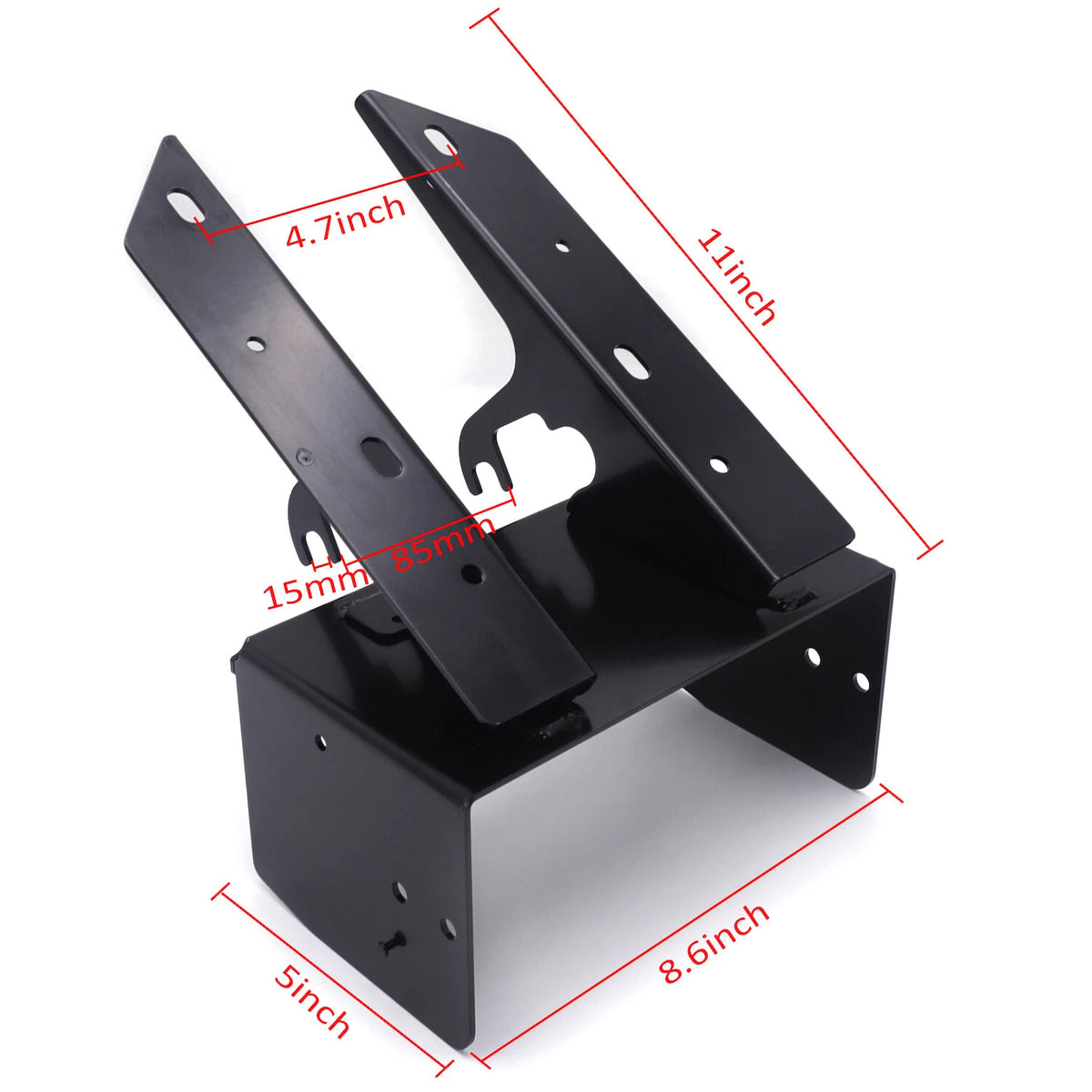 Front Fairing Support Mount Brackets & Radio Caddy for Harley Road Glide (1998–2013)
