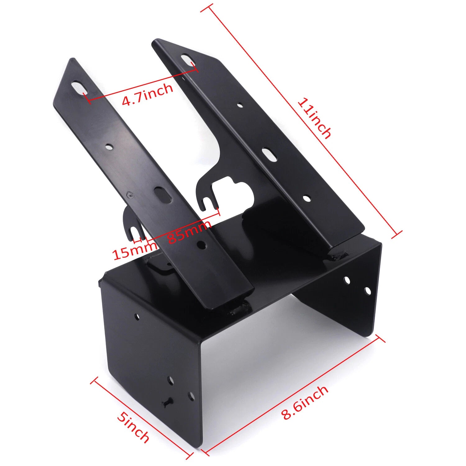 Front Fairing Support Mount Brackets & Radio Caddy for Harley Road Glide (1998–2013)