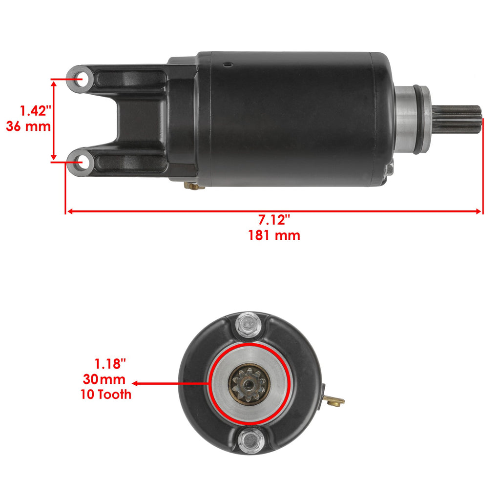 Starter Replacement for Kawasaki ATV KLF300 Bayou 2006–2011