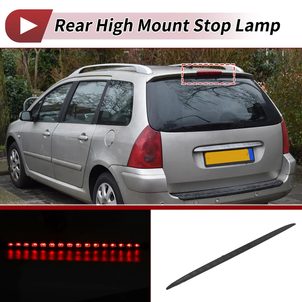 Black LED Third Brake Light for BMW 6-Series E63 E64 (2004–2007) No. 63256911909