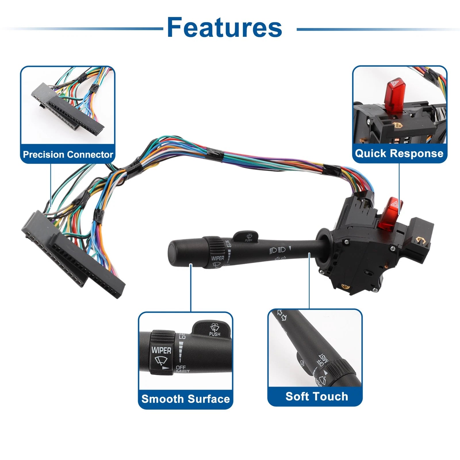 Turn Signal Switch Lever Replacement for Chevrolet Blazer S10 (1995–2005)