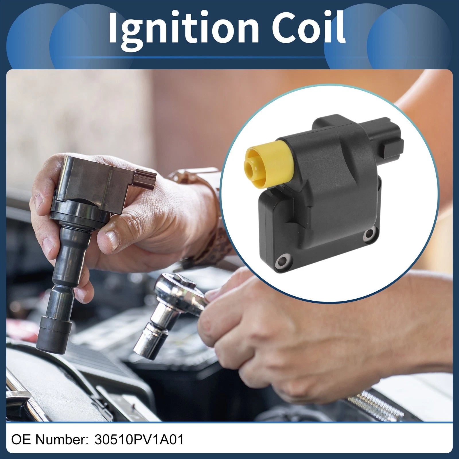 Ignition Coil Pack No.30510 for Kia Pride (1991–1996)