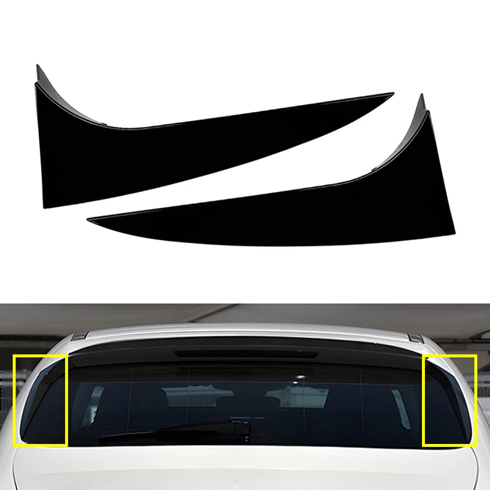 Glossy Black Rear Side Spoiler Wing for Benz CLA Shooting Brake (2013–2019)