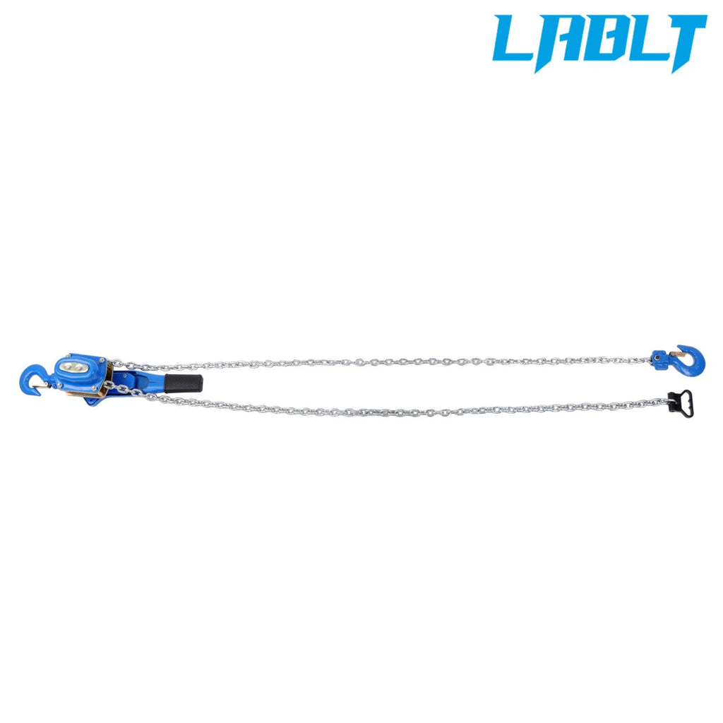 2X LABLT Lever Chain Hoist 1650LBS 10FT Manual with 2 Hooks G80
