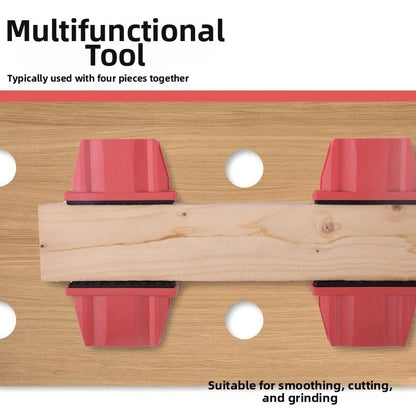 Set of 4 Plastic Bench Dogs 20mm for Woodworking Workbench Stops