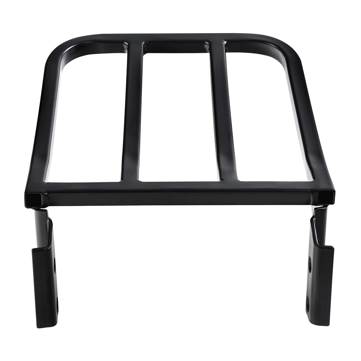 Chrome/Black Sissy Bar Luggage Rack for Harley Softail Sportster Dyna (–2023)