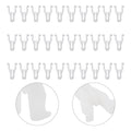 30X Plastic Switch Bezel Clip for Toyota 4Runner, Lexus