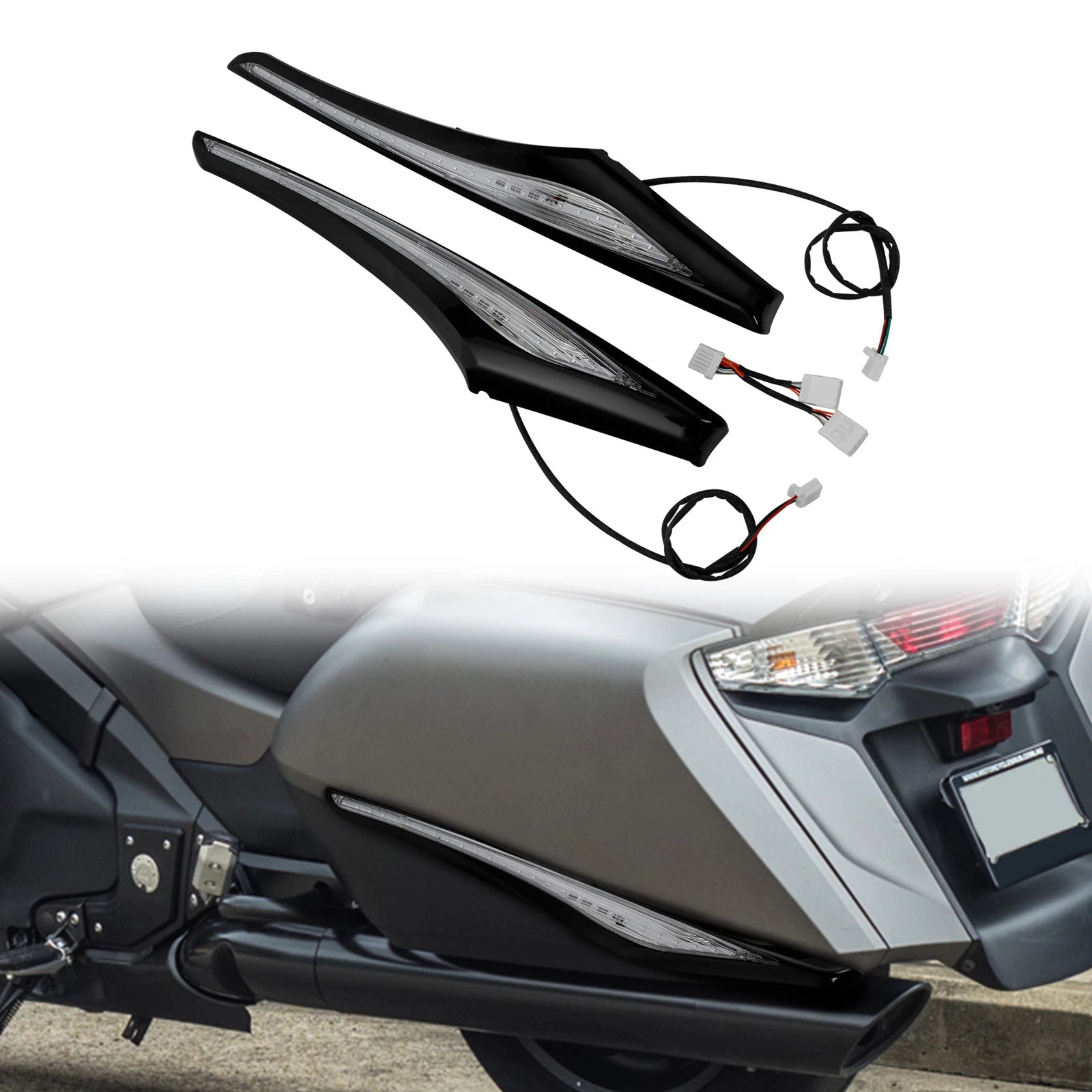 Saddlebag Accent Swoop LED Light for Honda Goldwing 1800 (2012–2017)