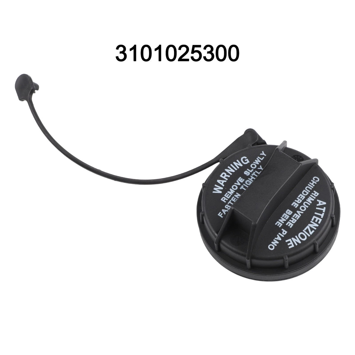 Fuel Cap for Hyundai Elantra, I30, IX35, IX25 (Black Plastic)