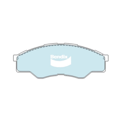 Set of 4 Bendix HD Front Disc Brake Pads for Toyota Hilux (2005–2008)