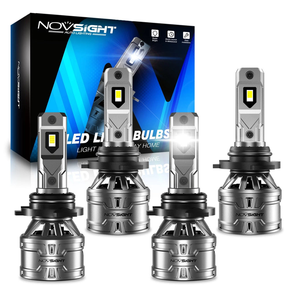 9005 + 9006 LED Headlight Bulbs Combo for