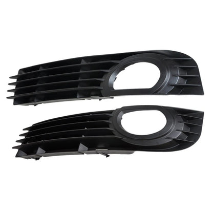 2X Front Fog Light Bumper Grille for Audi A8 Quattro (2006–2008) 4E0807681 Black