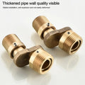 Shower Adapter 360 Degree Rotation for Showering (Rust & Wear Resistant)