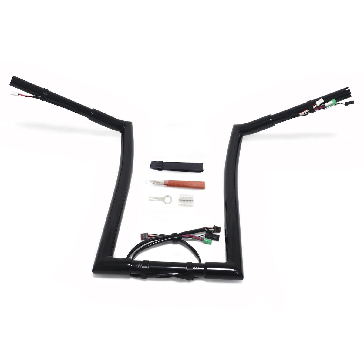 14" Prewired Ape Hanger Handlebar for Harley Road King FLHR FLHRC (2014–2015)
